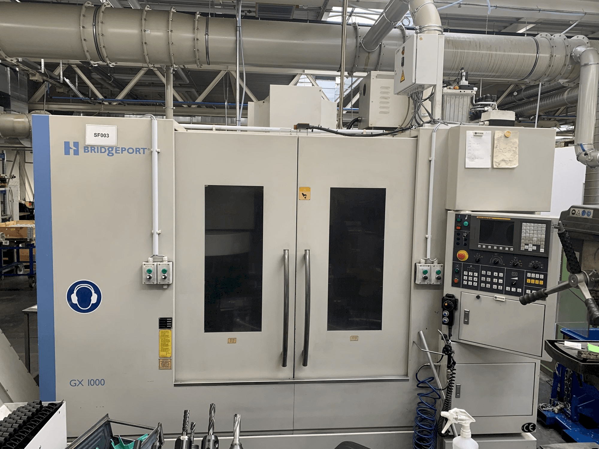 Prikaz stroja HARDINGE GX 1000 sprijeda