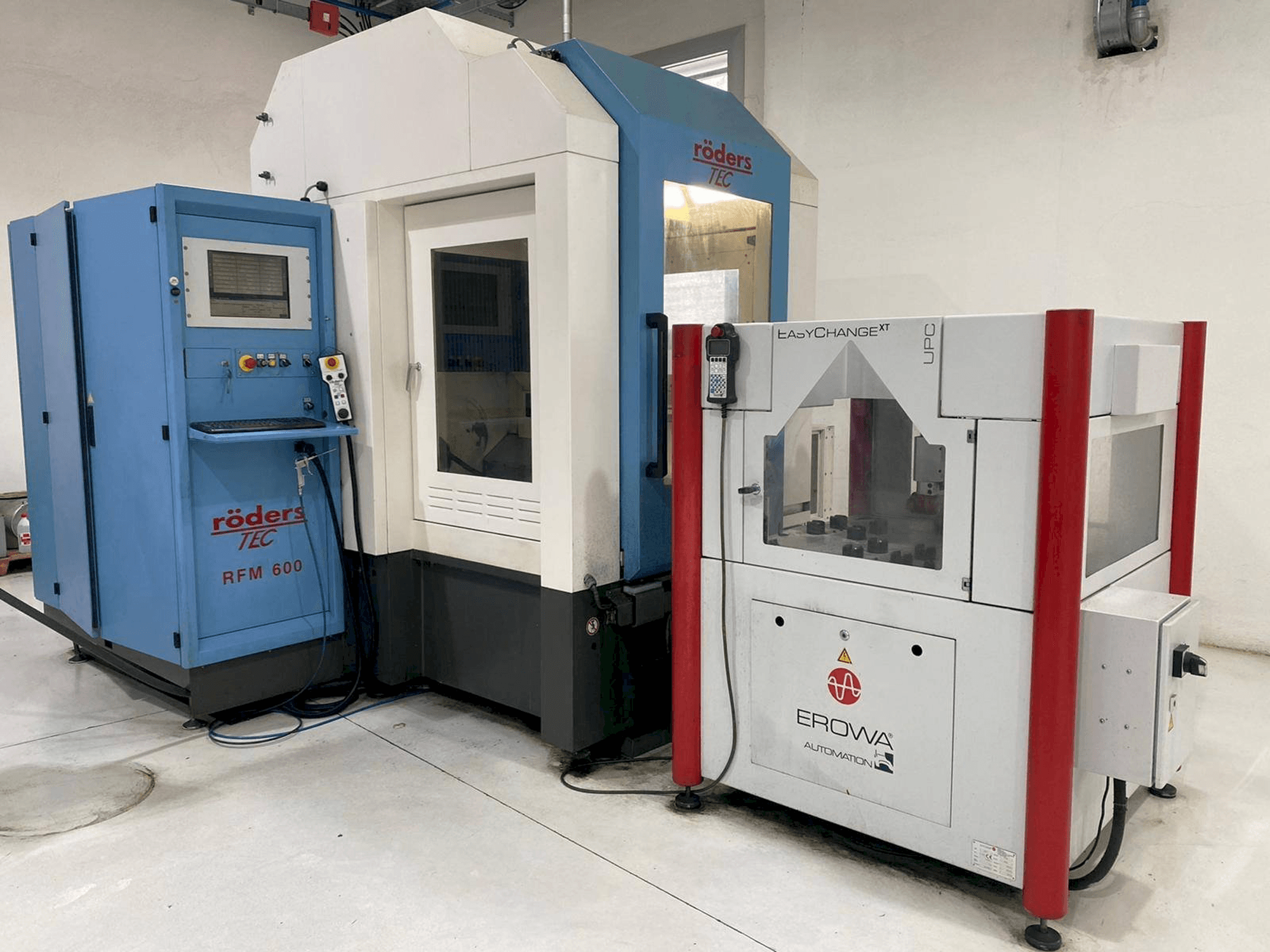 Prikaz stroja Roders RFM 600 sprijeda