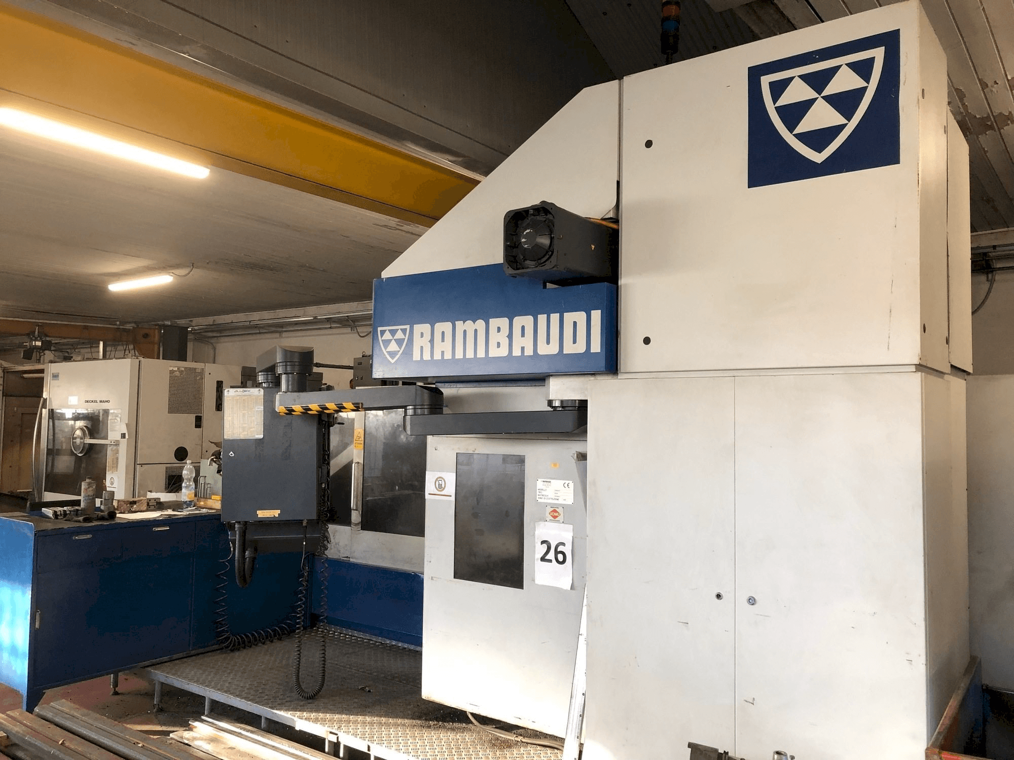 Prikaz stroja Rambaudi Ramfast RF105 sprijeda